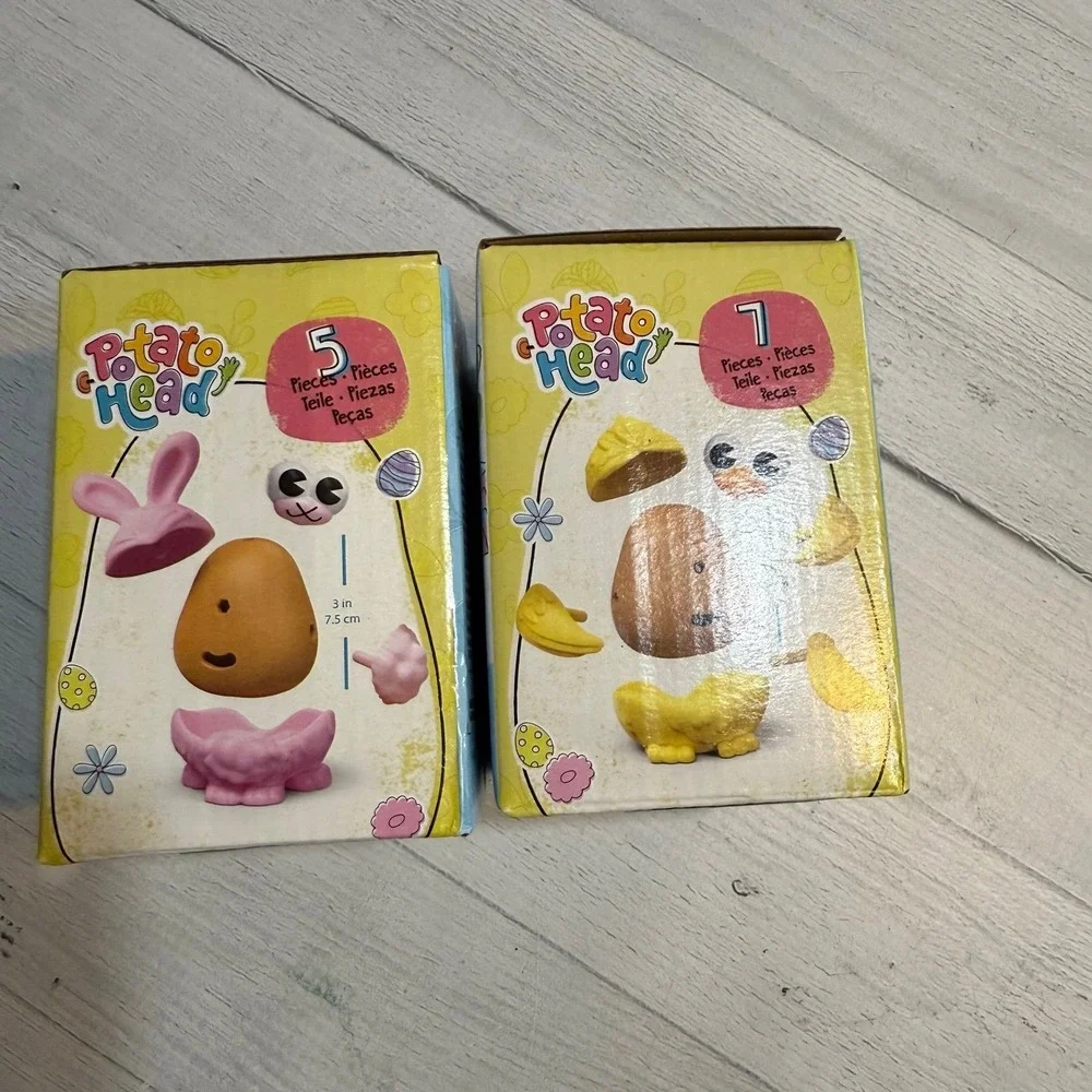 Mr. potato head chick tot and bunny tot building figures NEW